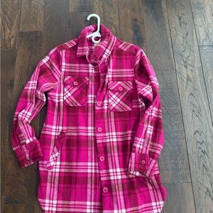 7 Diamonds Plaid Shacket